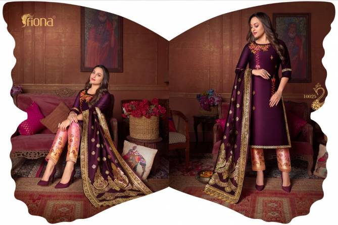 Lily And Lali Meenakari 2 Festive Wear Designer Ready Made Suit Collection